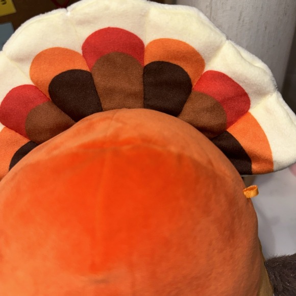 Roughly 12" ULANA TURKEY w/ Fuzzy Tummy -Fall 2023 Squishmallows Plush - Used - Picture 4 of 6
